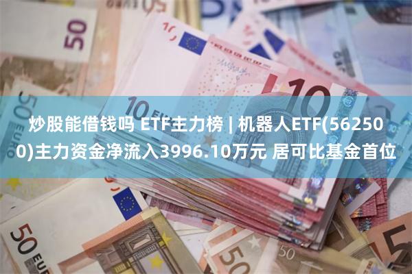 炒股能借钱吗 ETF主力榜 | 机器人ETF(562500)主力资金净流入3996.10万元 居可比基金首位