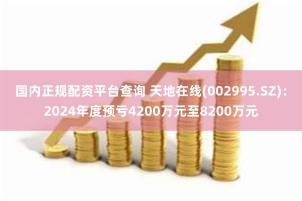 国内正规配资平台查询 天地在线(002995.SZ)：2024年度预亏4200万元至8200万元